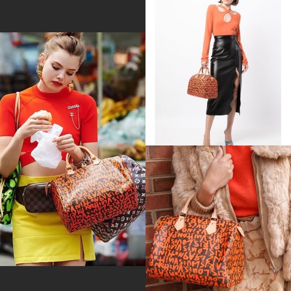 ✨Limited Edition Louis Vuitton Stephen Sprouse Graffiti Speedy 30 - Picture 2 of 14